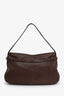 Miu Miu Brown Leather Aventure Shoulder Bag