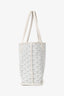 Goyard White Goyardine Coated Canvas Anjou Mini Tote Bag With Pouch