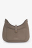 Strathberry Taupe Kite Leather Crossbody Bag