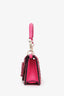 Valentino Pink Crystal Embellished Small Loco Shoulder Bag