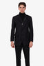 Tom Ford Black Nylon Compact Sartorial Blazer Size 48 Mens