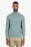 Brunello Cucinelli Green Cashmere Turtleneck Sweater Size 48 Men's