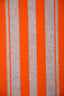 Hermès Grey/Orange Cashmere 'Sangles Equestres' Scarf