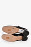 Christian Dior Black Leather Mary Jane Pumps Size 39.5