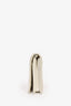 Christian Dior 2018 Off White Leather Studded Diorama Wallet On Chain