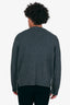 Gucci Two Tone Grey Wool Sweater Size M Mens