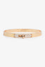 Hermès 18K Rose Gold Diamond Kelly Bracelet