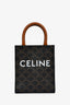 Celine 2020 Triomphe Canvas Mini Vertical Cabas Tote with Strap