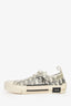 Christian Dior White/Black 'Walk n Dior' Low Profile Sneakers Size 40 Mens