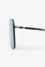 Pre-loved Chanel™ Purple/Silver Shield Runway Sunglasses