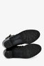 Stuart Weitzman Black Leather Studded Western Boots Size 6.5