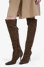 Stuart Weitzman Cheetah Print High Boots Size 12