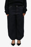 Tibi Dark Blue Denim Barrel Jeans 31