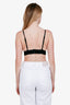 Sandro Black/White Tweed Cropped Bustier Size 1