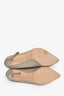 Jimmy Choo Silver Sparkle Heels Size 38.5