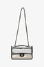 Pre-loved Chanel™ 2019 "Sand By The Sea" PVC Runway Medium Flap Bag GHW