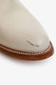 Pskaufman Cream Leather Cowboy Boots Size 11