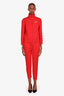 Gucci Red Cherry Embroidered Tracksuit Size S