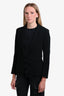 Rag & Bone Black Wool Single Breasted Blazer Size 6