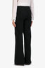 Mother Black Denim The Roller Prep Heel Jeans Size 28
