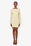 Reformation Baby Yellow Long Sleeve Mini Dress Size XS