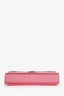 Balenciaga Pink Calfskin Quilted Small Crush Chain Shoulder Bag