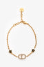 Christian Dior Gold Tone 'Clair D Lune' Crystal Star Bracelet Set