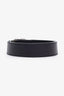 Prada Black Leather Square Buckle Belt Size 70