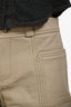 Saint Laurent Beige Lambskin Shorts Size 38