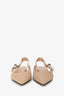 Christian Dior Beige Technical Fabric J'Adior Slingback Flat Size 35