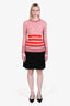 Sandro Black Knit Pearl Embellished Mini Skirt Size 3