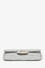 Pre-loved Chanel™ 2026FW Silver Caviar Leather Classic Flap Wallet