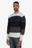 Acne Studios Blue Striped Mohair Wool Sweater Size XXS Mens