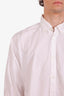 Balenciaga White Logo on Back Button-Down Size 38 Men's
