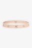 Cartier 18K Rose Gold Classic Model LOVE Bracelet Size 22