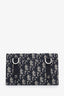 Christian Dior Navy Oblique Jacquard Crossbody Bag Mens