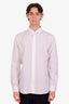 Christian Dior White Embroidered Bee Jewel Button Down Shirt Size 42 Men's