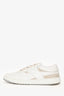 Givenchy White Leather Givenchy Move 4G Motif Sneakers Size 40 Men's