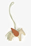 Hermès 2023 Vert Fizz/Gold Leather Rodeo Pegase PM Bag Charm