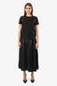 Casey Casey Black Puffy A-Line Skirt Size S