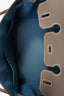Hermès 2011 Etoupe Epsom Leather Bleu Izmir Verso Birkin 30 PHW