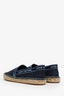 Louis Vuitton Blue Denim Croisiere Espadrille Size 38