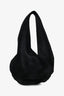 Aesther Ekme Suede Black Medium 'Ora' Shoulder Bag