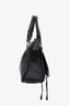 Chloe Black Leather Medium Marcie Shoulder Bag With Strap