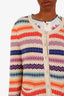 Sonia Rykiel Multicolour Cotton Fair Isle Cardigan Size M
