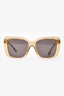 Burberry Beige Acrylic Oversized Sunglasses