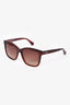 Max Mara Red Acrylic Classic Sunglasses