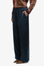 Sablyn Green Silk Gemma Pull On Pants Size M