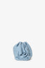 Bottega Veneta Blue Leather Large Classic Pouch