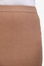 Toteme Beige Wool Blend Midi Skirt Size M